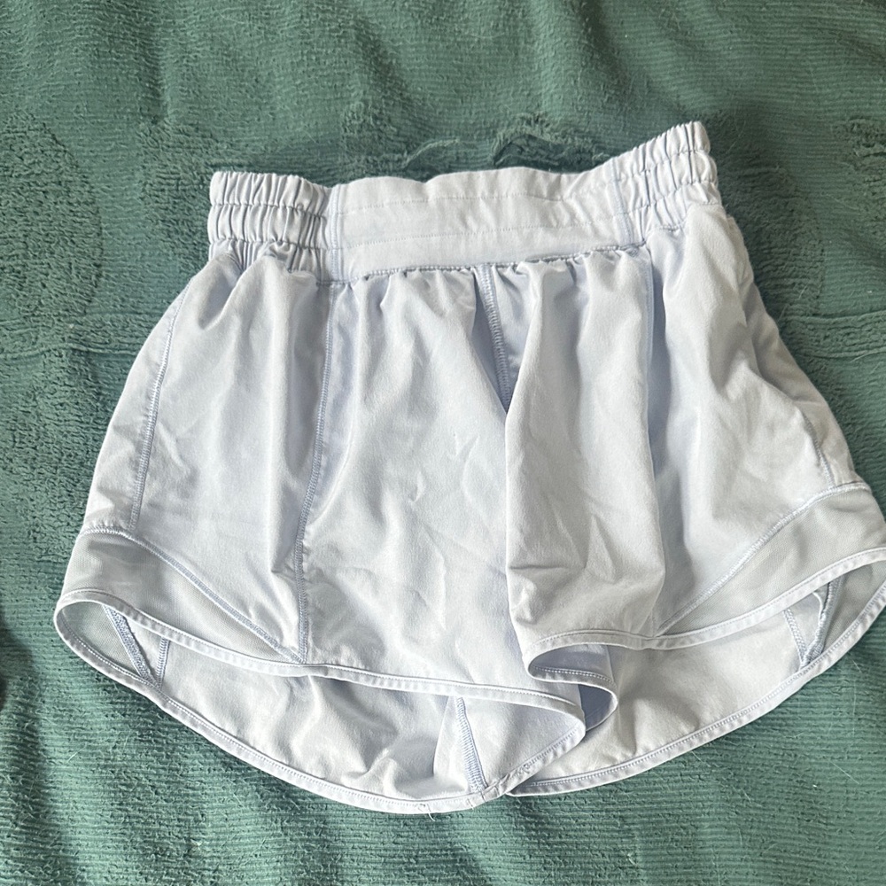 Lululemon Athletica Light Blue Athletic Shorts